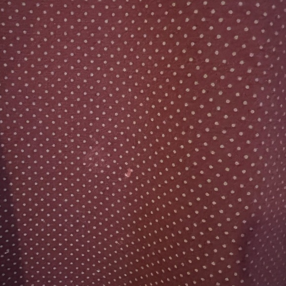 BYLT Drop Cut Short Sleeve Lux Size Large Maroon Purple - Picture 5 of 6